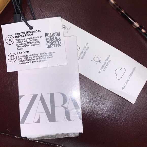 NWT Zara Leather Strappy Sandals - Picture 15 of 16